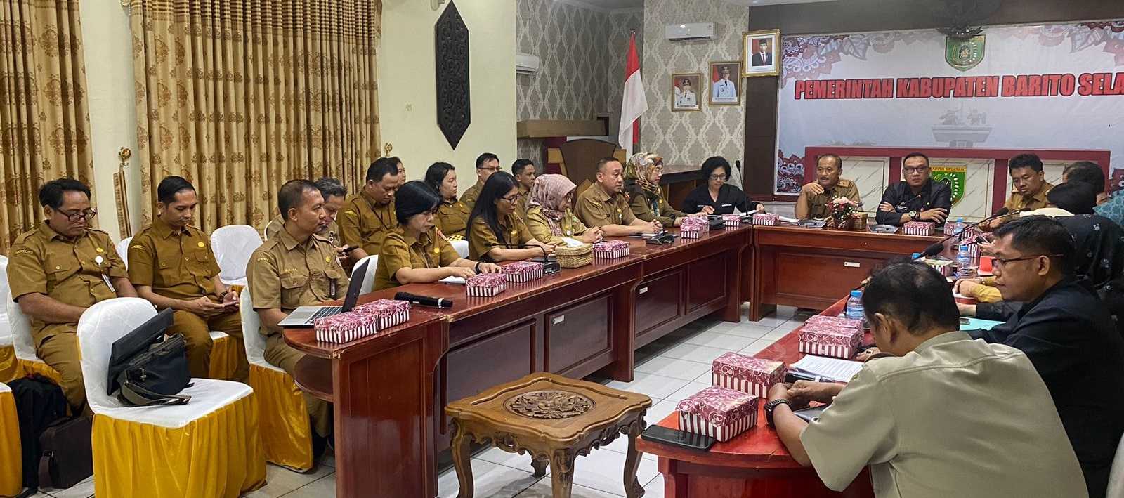 Inspektorat Daerah Prov. Kalteng Lakukan Pengawasan Penyelenggaraan Pemerintahan Daerah di Kabupaten Barito Selatan