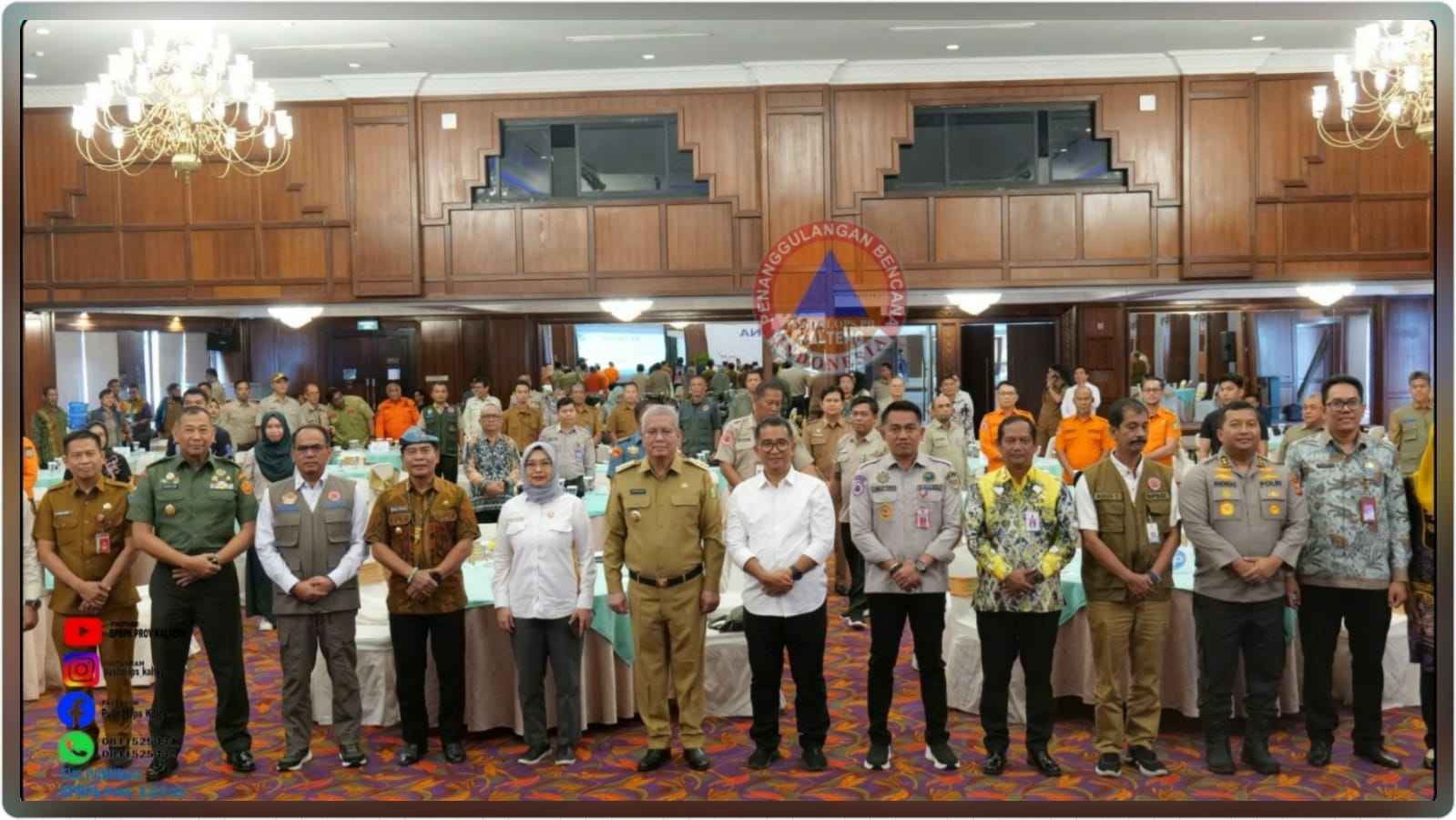 Kepala Pelaksana BPBPK Prov. Kalteng Ahmad Toyib Hadiri Resiliensi Penanggulangan Bencana