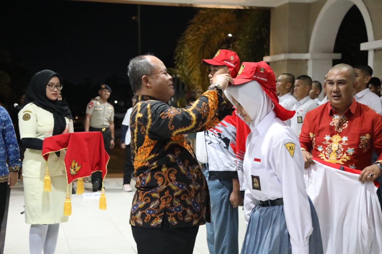 Plh Asisten Pemkesra Maskur Buka Pemusatan Pendidikan dan Pelatihan (Pusdiklat) Paskibraka