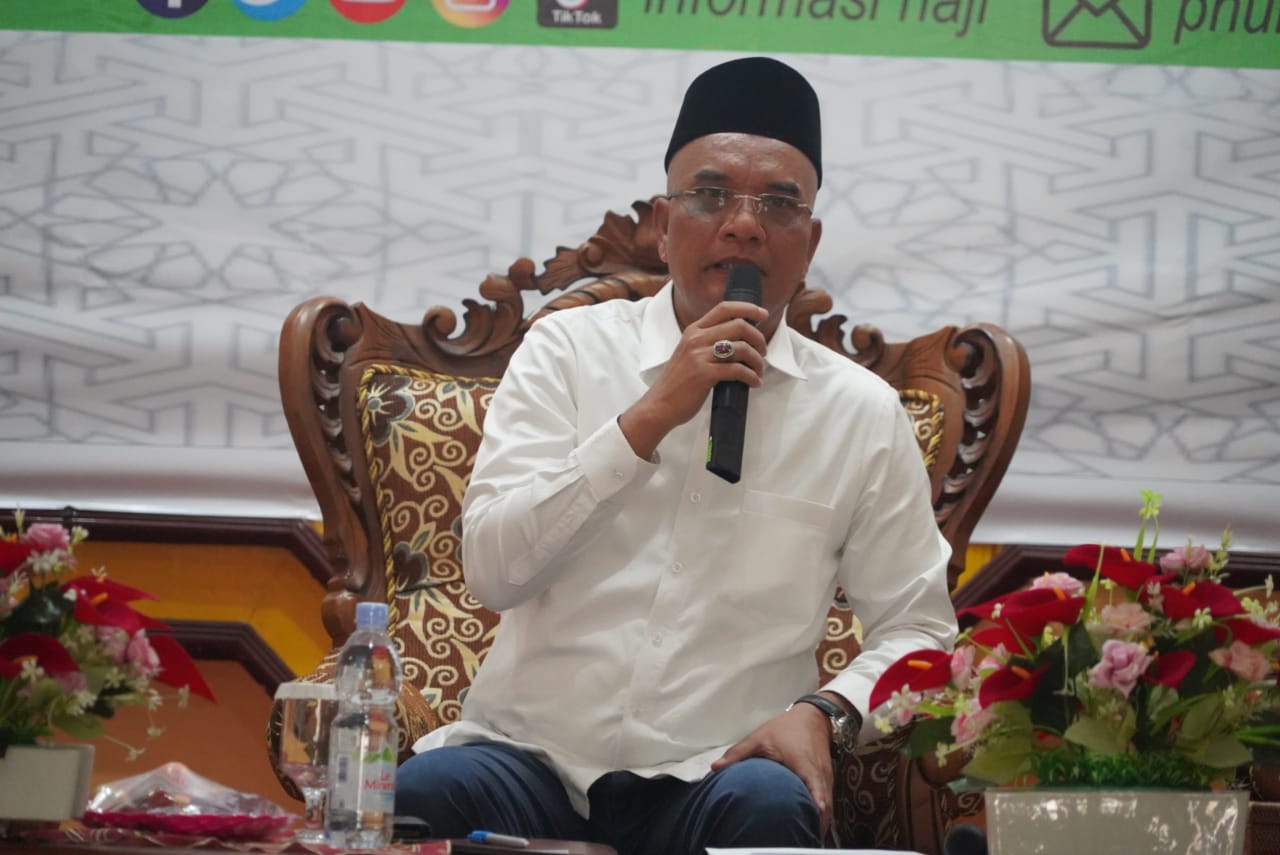 Asisten Bidang Pemkesra Hadiri Kegiatan Evaluasi Penyelenggaraan Ibadah Haji Tahun 1443 H/2022 M Bersama Tim Komisi VIII DPR RI