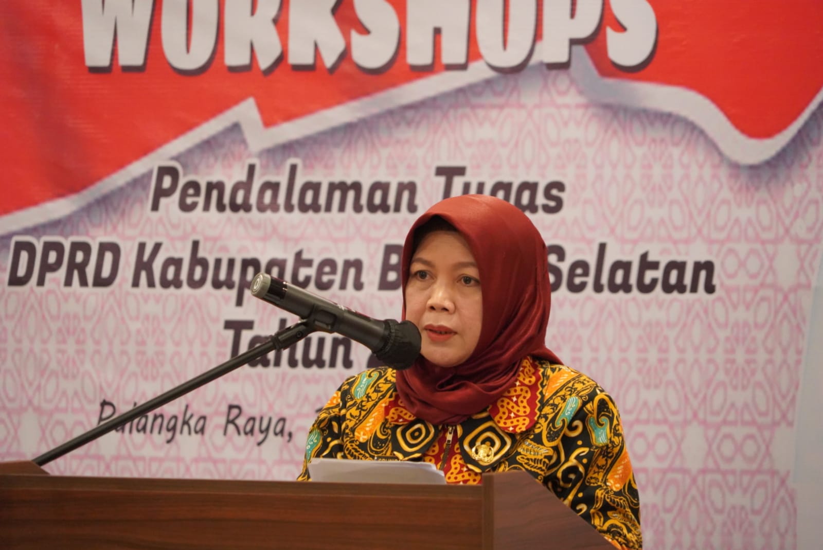 Workshop Pendalaman Tugas Bagi Pimpinan Dan Anggota DPRD Kab. Barito Selatan