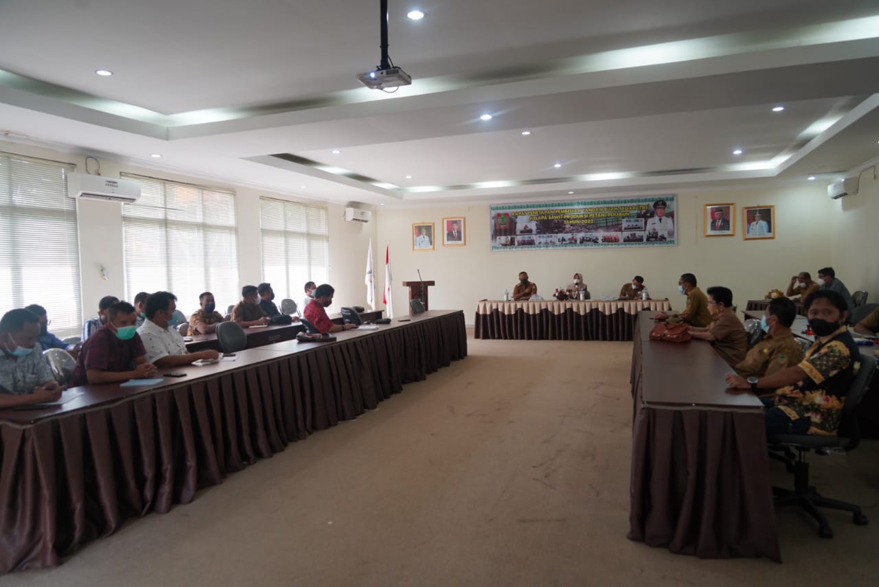 Rapat Penetapan Harga TBS Periode April Tahun 2022