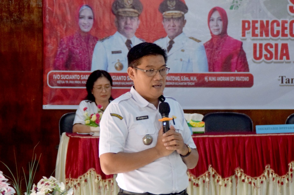 DP3APPKB Prov. Kalteng Sosialisasikan Pencegahan Perkawinan Usia Anak