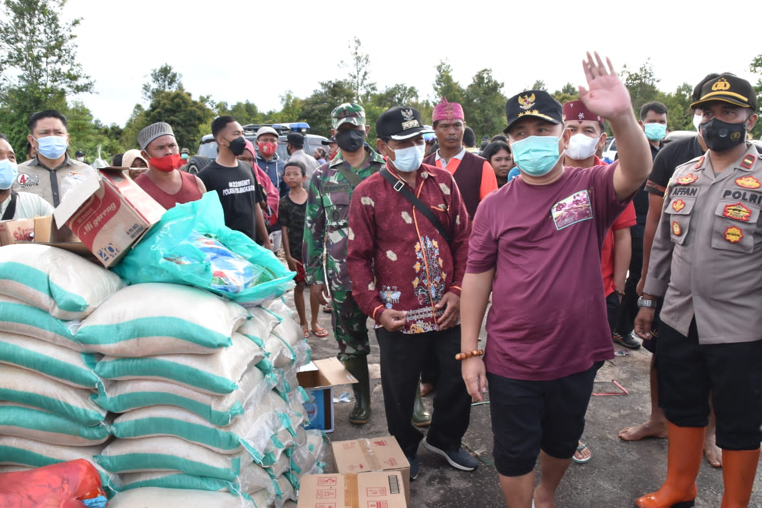 Gubernur Kalteng Berkomitmen dan Fokus Tangani Dampak Banjir