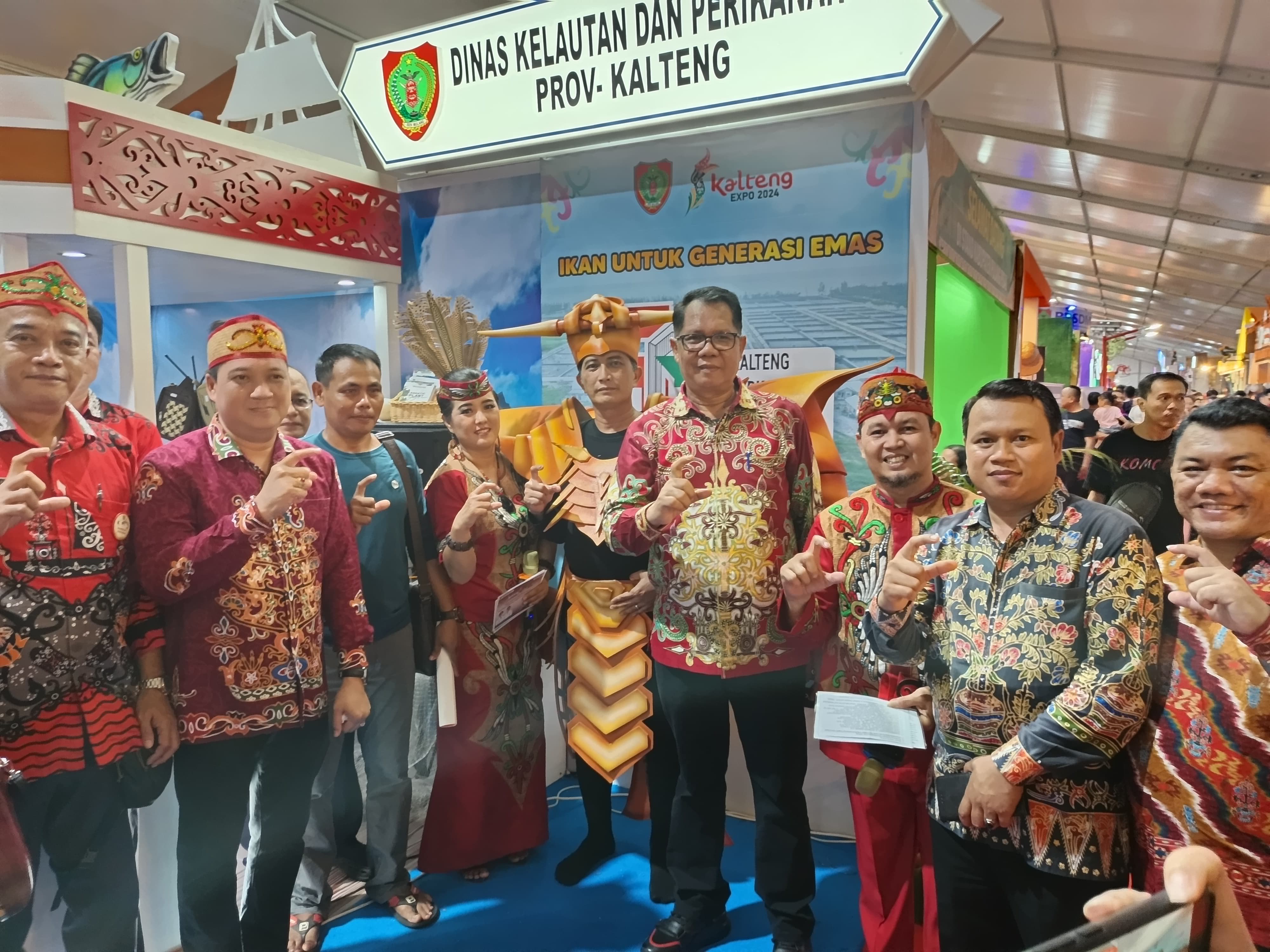 Dislutkan Prov. Kalteng Tampilkan Kapal Penangkap Ikan Pada Kalteng Expo