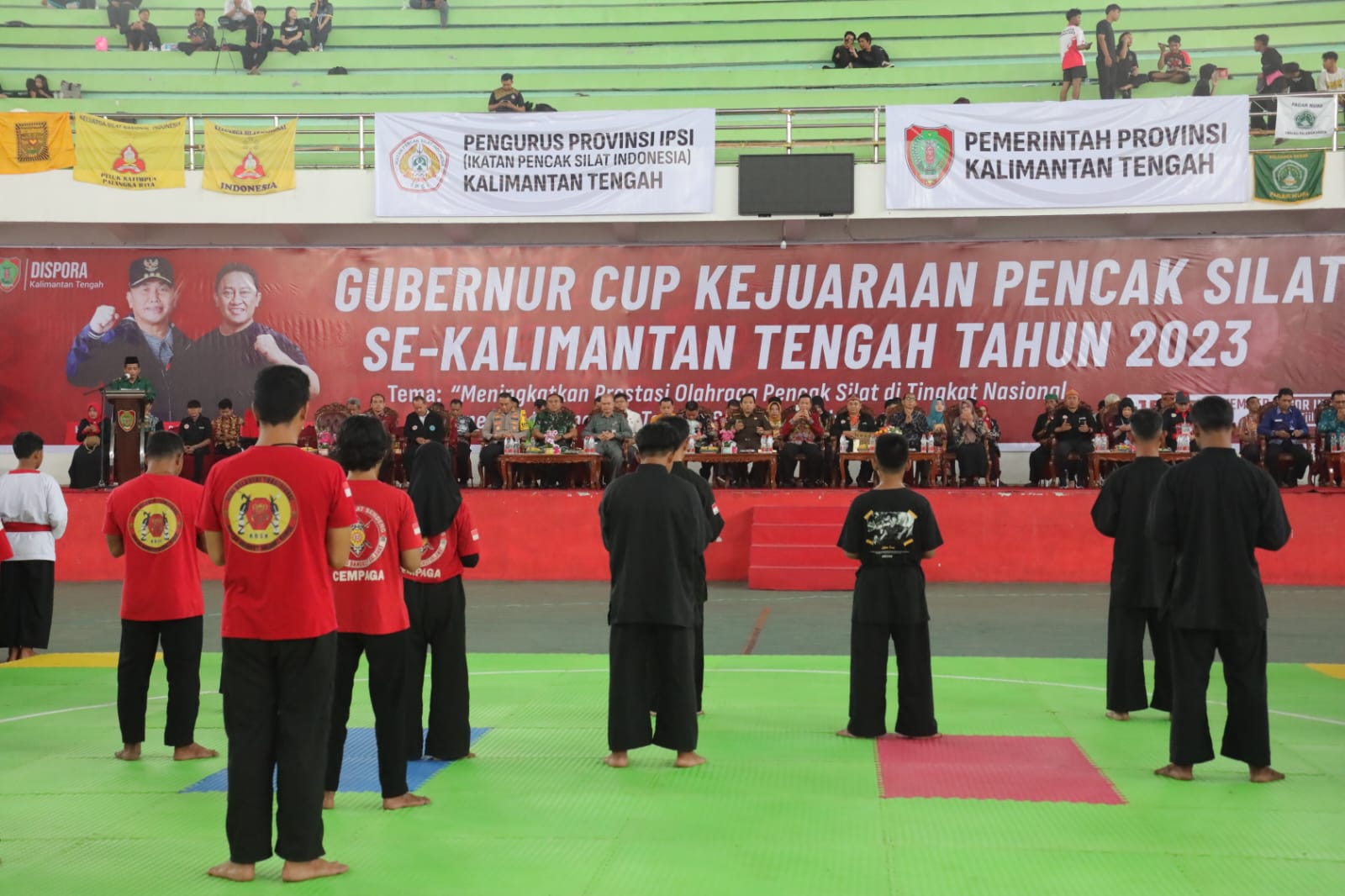 Sahli Suhaemi Buka Gubernur Cup Kejuaraan Pencak Silat Se-Kalteng