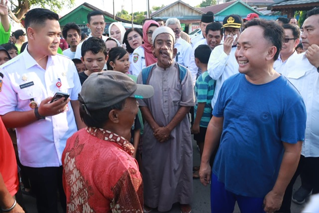 Gubernur Kalteng Sugianto Sabran Tinjau Kondisi Sampah di Kawasan Kampung Puntun