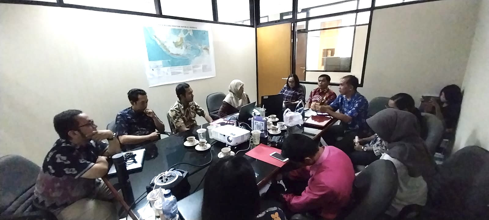 Dispursip Prov. Kalteng Ikuti Magang Aplikasi Sistem Informasi Kearsipan Dinamis Terintegrasi