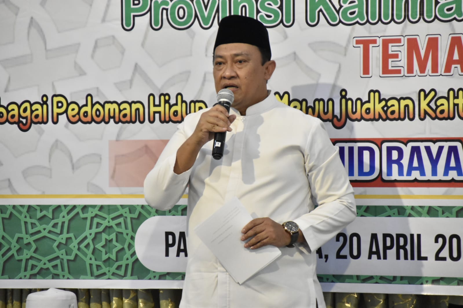 Buka Puasa Bersama Dan Peringatan Nuzulul Quran Di Masjid Raya Darussalam Prov. Kalteng