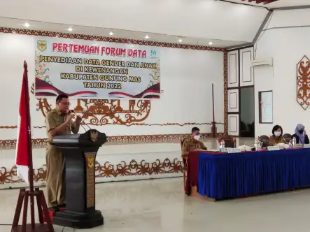 P2KBP3A Gelar Rakor Pertemuan Forum Data Terpilih Gender Dan Anak Tahun 2022