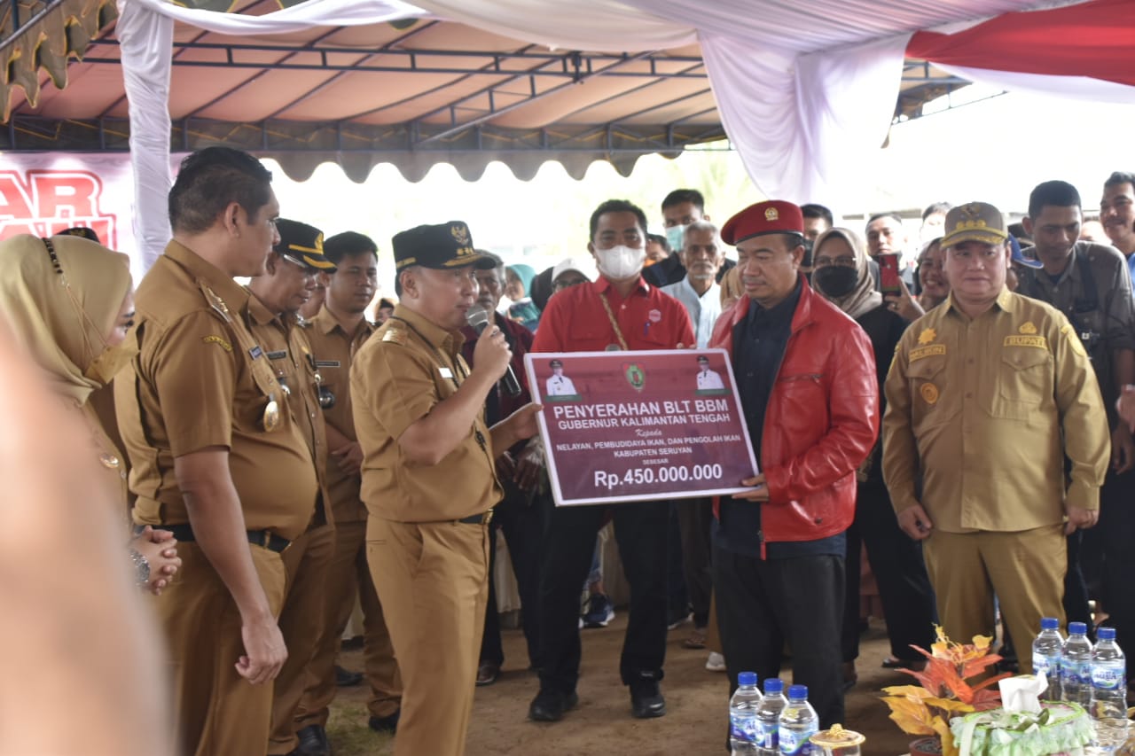 Gubernur Kalteng Kembali Meninjau Langsung Pelaksanaan Pasar Murah Dan Pasar Penyeimbang