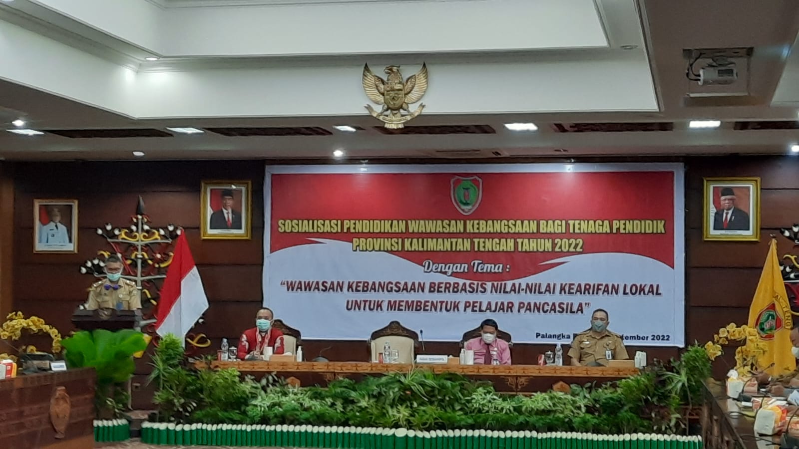 Sosialisasi Pendidikan Wawasan Kebangsaan Bagi Tenaga Pendidik Prov. Kalteng Tahun 2022