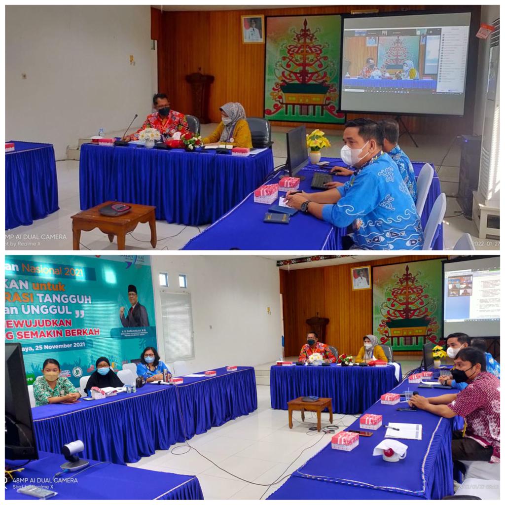 Kadislutkan Prov. Kalteng Pimpin Rapat Koordinasi Peningkatan Sinergitas Pengawasan Sumber Daya Kelautan Dan Perikanan (SDKP) se-Kalteng