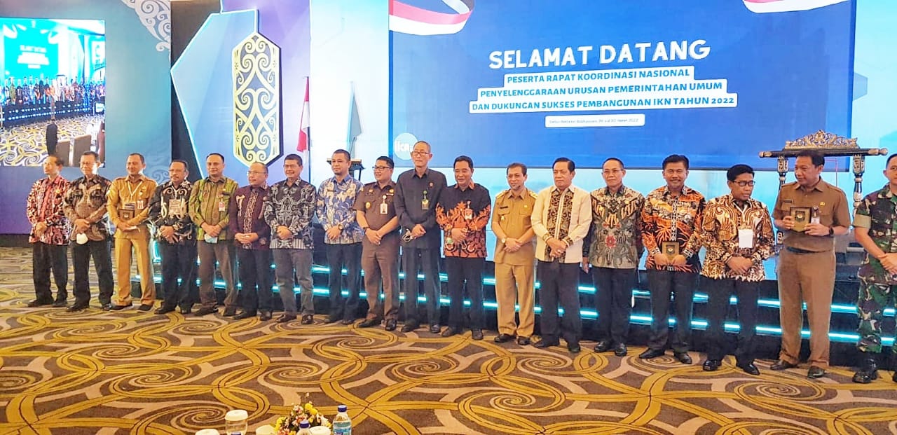 Rakornas Penyelenggaraan Urusan Pemerintahan Umum Dan Dukungan Sukses Pembangunan IKN Tahun 2022